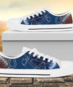 indianapolis colts canvas low top shoes 3 c9zuyu