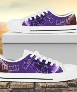 lsu tigers canvas low top shoes 3 e9wi3f