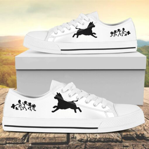 My Chihuahua Ate Your Stick Family Canvas Low Top Shoes