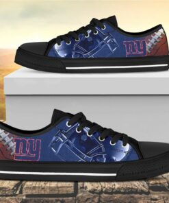 new york giants canvas low top shoes 1 snoyz4