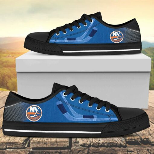New York Islanders Canvas Low Top Shoes