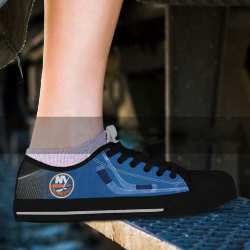 New York Islanders Canvas Low Top Shoes