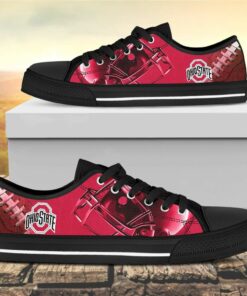 ohio state buckeyes canvas low top shoes 2 ynnbbr