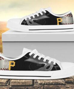 pittsburgh pirates canvas low top shoes 3 nc4yxo