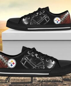 pittsburgh steelers canvas low top shoes 2 vetp9d