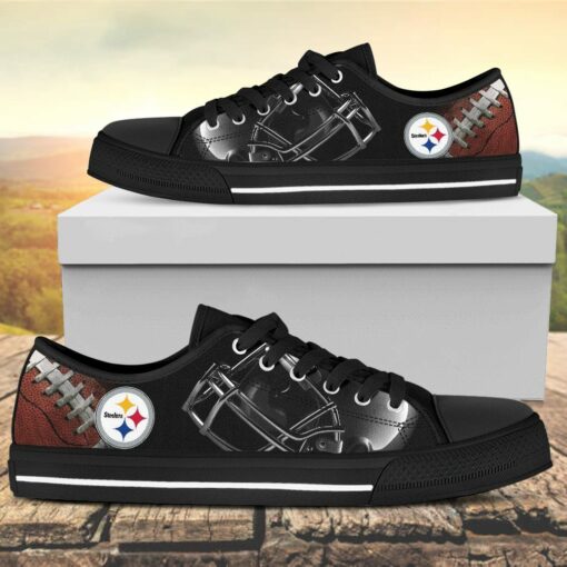 Pittsburgh Steelers Canvas Low Top Shoes