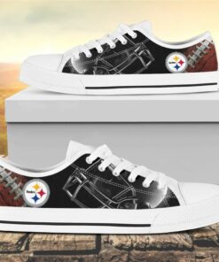 pittsburgh steelers canvas low top shoes 3 zxzolc