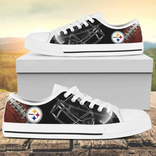 Pittsburgh Steelers Canvas Low Top Shoes