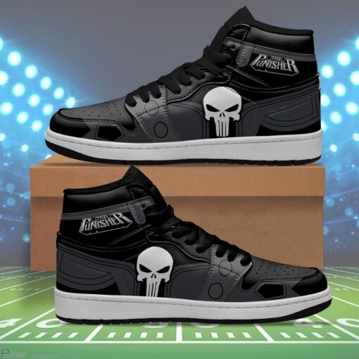 Punisher Jordan 1 High Sneaker Boots Anti Heroes Sneakers