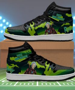 rick and morty crossover star wars air jordan 1 highs sneakers custom shoes 1 e0x7cz