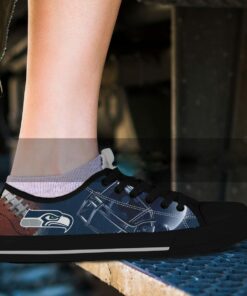 seattle seahawks canvas low top shoes 1 n4wa0p