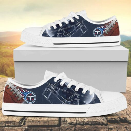 Tennessee Titans Canvas Low Top Shoes