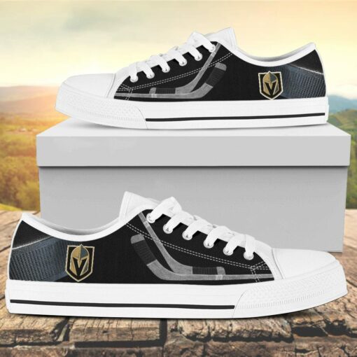Vegas Golden Knights Canvas Low Top Shoes