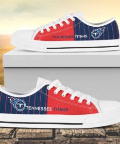 vertical stripes tennessee titans canvas low top shoes 1 dtkahc