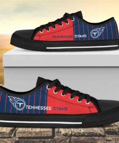 vertical stripes tennessee titans canvas low top shoes 2 qxbhyp