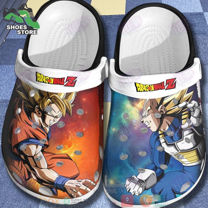 Anime Dragon Ball Z Songoku And Vegeta Crocs Shoes