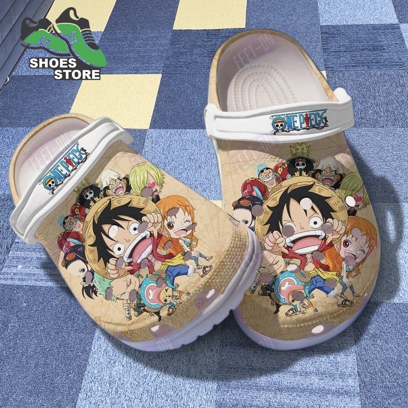 Anime One Piece Chibi Crocs Shoes