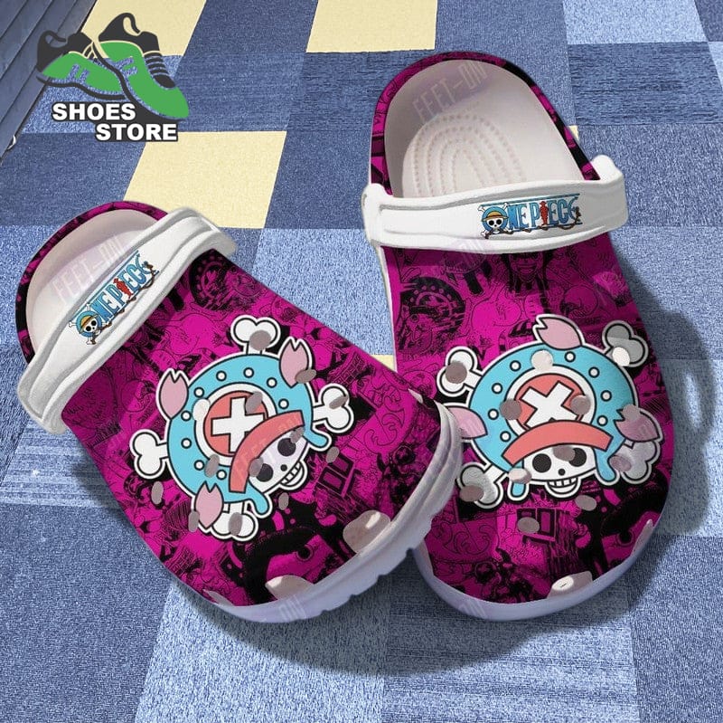 Anime One Piece Chopper Icons Crocs Clog Shoes