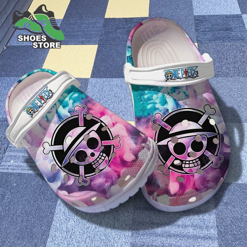 Anime One Piece Icons Crocs Shoes