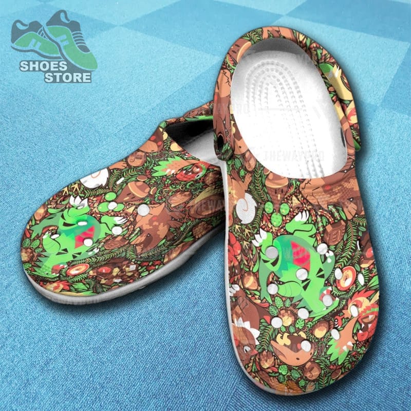 Anime Pokemon Rock Inspired Clog Shoes