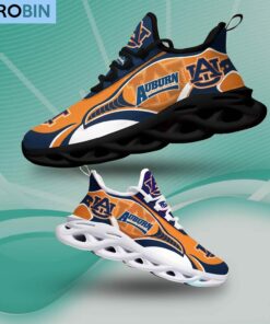 Auburn Tigers Light Sports Shoes, NCAA Shoes Gift For Fans