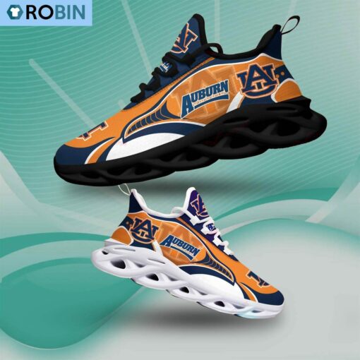 Auburn Tigers Light Sports Shoes, NCAA Shoes Gift For Fans