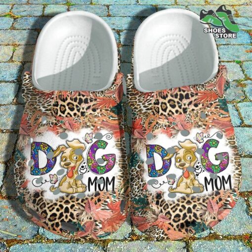 Autumn Hippie Dog Mom Crocs Shoes, Happy Garden Farm Crocs