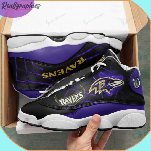 Baltimore Ravens Air J13 Sneaker
