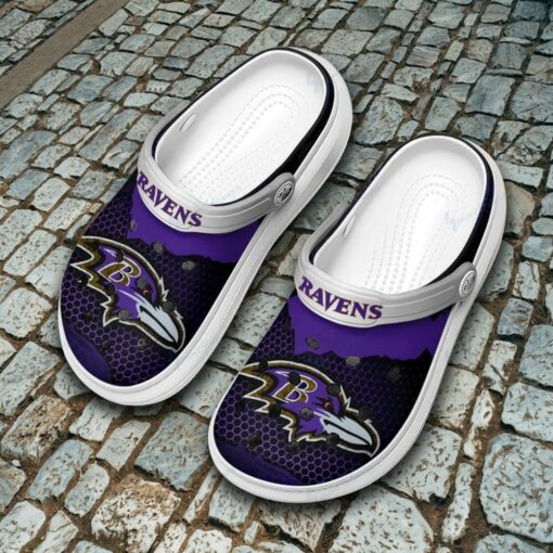 Baltimore Ravens Crocs Crocband Clogs AZ60
