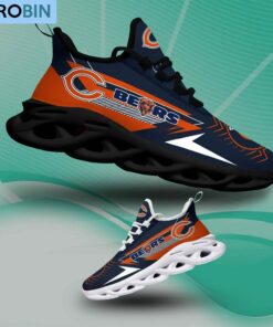 Chicago Bears Light Sports Shoes, NFL Sneakers Gift For Fans