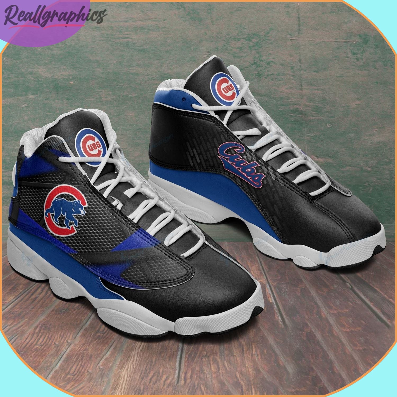Chicago Cubs AJordan 13 Sneakers