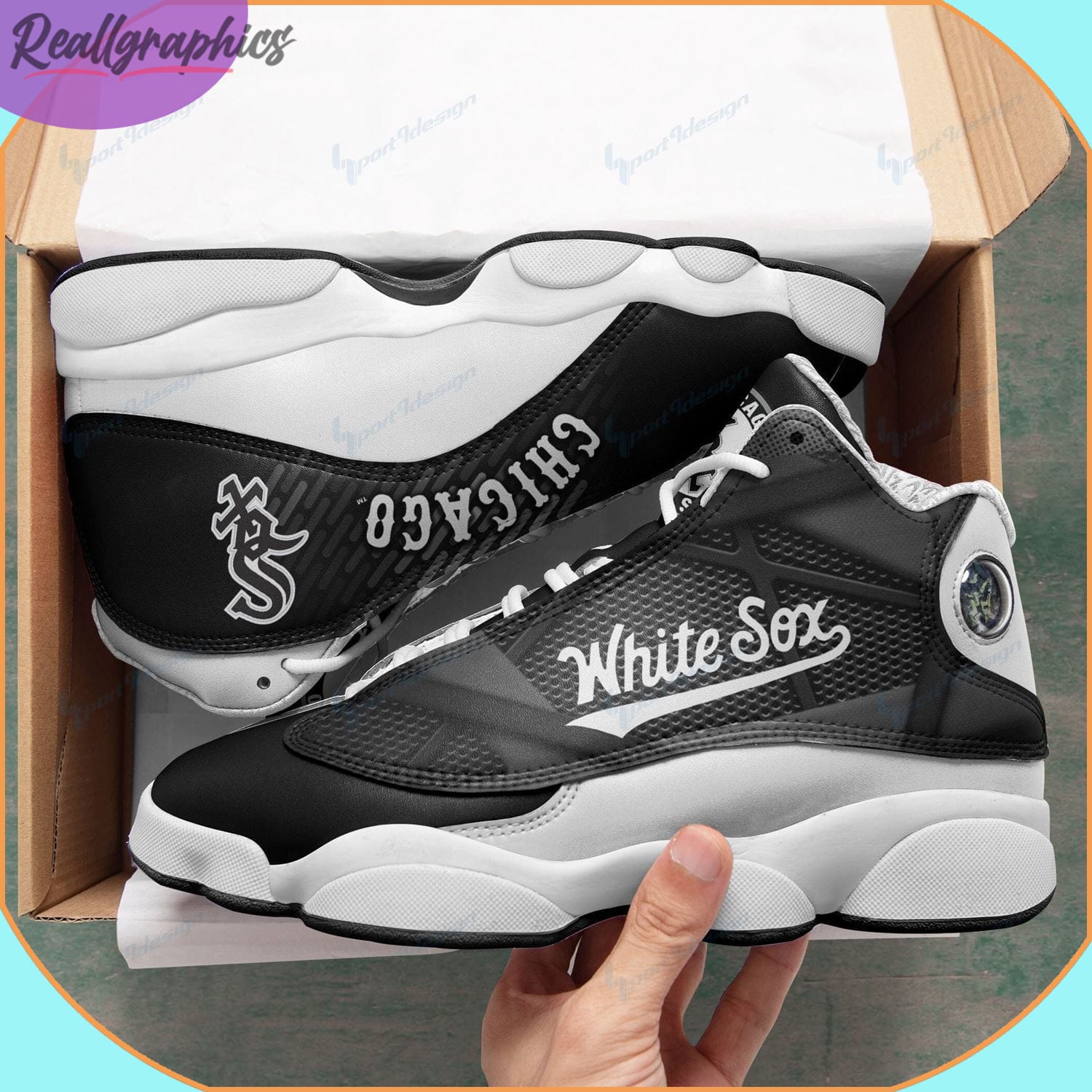 Chicago White Sox AJordan 13 Sneakers