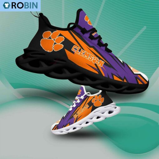 Clemson Tigers Chunky Sneakers, NCAA Gift For Fans