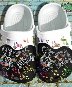 colorful piano music is for every one crocs shoes musical note shoes daughter 47 relhhc