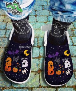cute boo ghost night moon crocs shoes grandma pumpkin crocs shoes mother 61 apvhdd