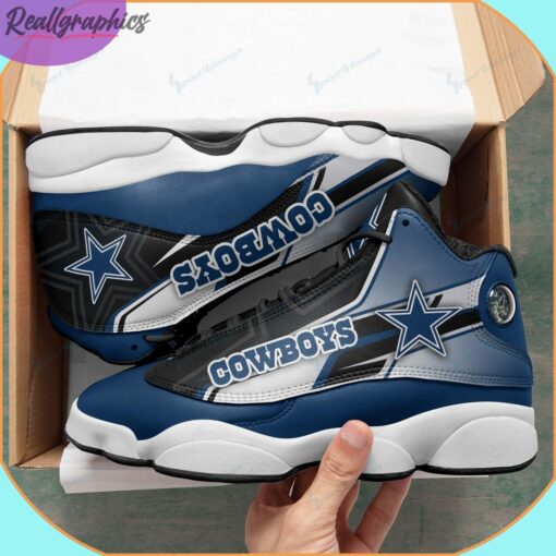 Dallas Cowboys AJordan 13 Sneaker, Dallas Cowboys Football Gifts