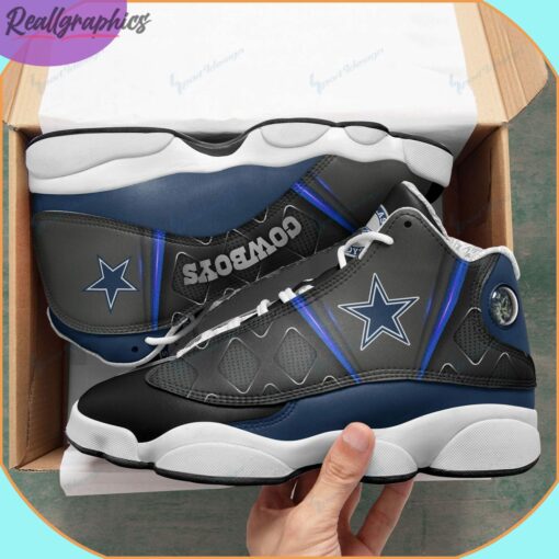 Dallas Cowboys AJordan 13 Sneakers, NFL Custom Shoes