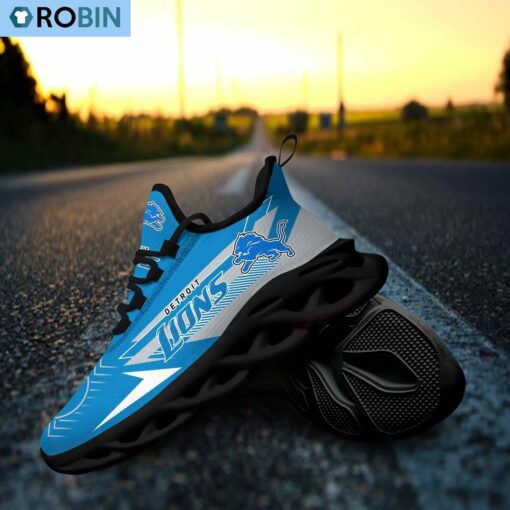 Detroit Lions Chunky Sneakers, NFL Sneakers Gift For Fans