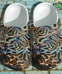 drama mystery leopard vibes crocs shoes galaxy dream cheetah crocs shoes 75 ymmgzf