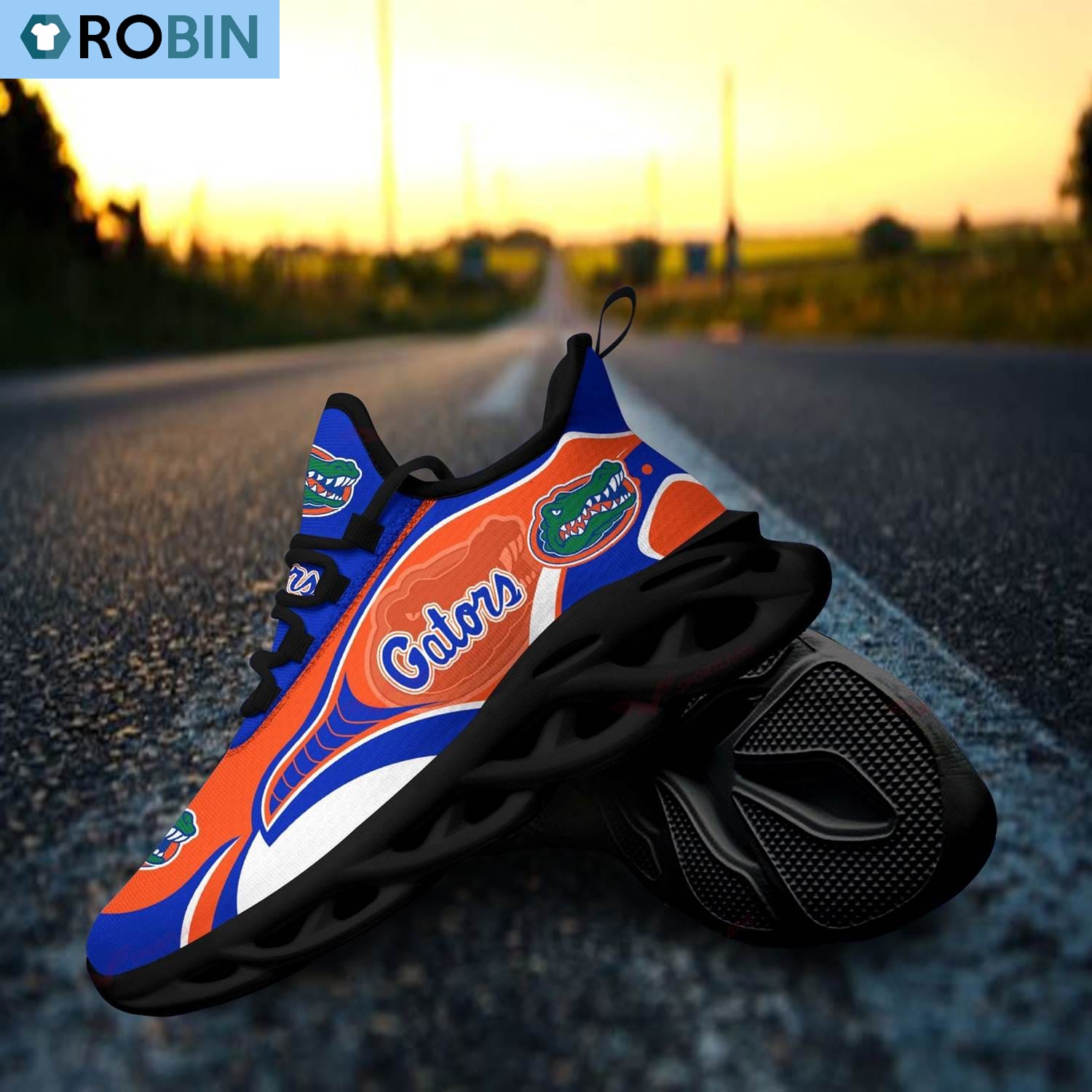 Florida Gators Light Sports Shoes, NCAA Shoes Gift For Fans