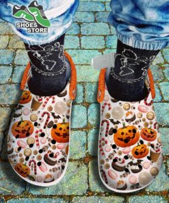 funny 3d pumpkin halloween sticker crocs shoes fall party costume crocs shoes thanksgiving 109 founrd