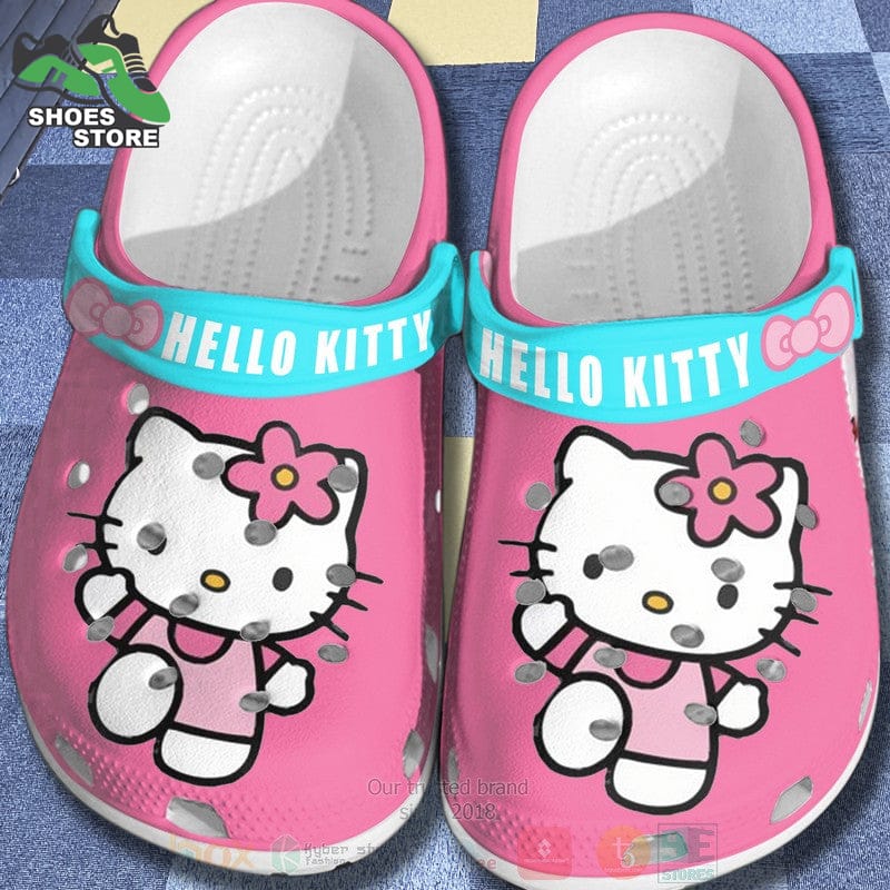 Hello Kitty Pink Crocs Shoes