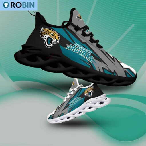 Jacksonville Jaguars Chunky Sneakers, NFL Gift For Fans