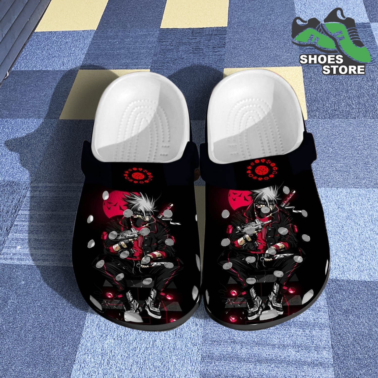 Kakashi Anime Crocs Clog Shoes