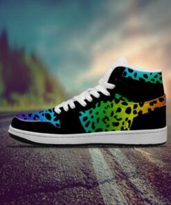 leopard rainbow sneakers 38 faEoT