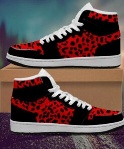 leopard red sneakers 113 qnCnE