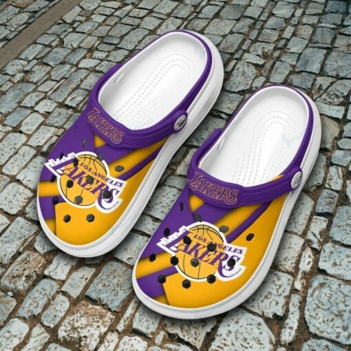 Los Angeles Lakers Crocs Crocband Clogs AZ133