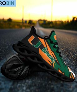 miami hurricanes sneakers ncaa gift for fan 4 cfmorc