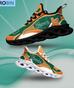 miami hurricanes sneakers ncaa sneakers gift for fan 1 qtsdto