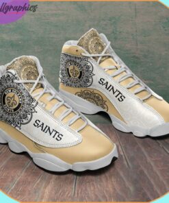 new orleans saints ajordan 13 sneakers gifts for new orleans saints fans 2 vz3iju